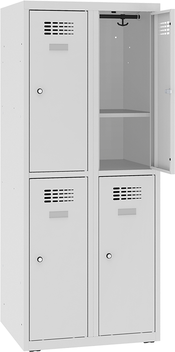 SZAFY SZKOLNE Z PÓŁKĄ POZIOMĄ