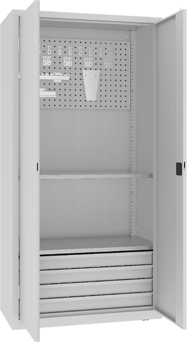 CIĘŻKIE SZAFY WARSZTATOWE MSW NARZĘDZIOWE